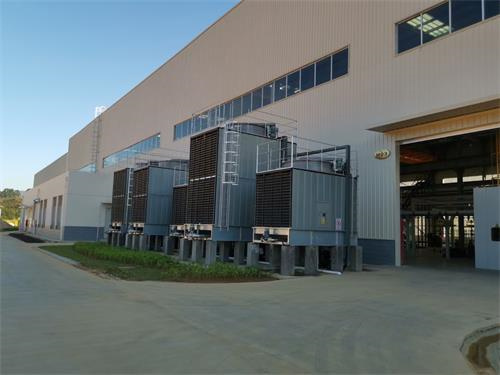 玻璃鋼冷卻塔工藝過程,玻璃鋼冷卻塔結(jié)構(gòu)圖