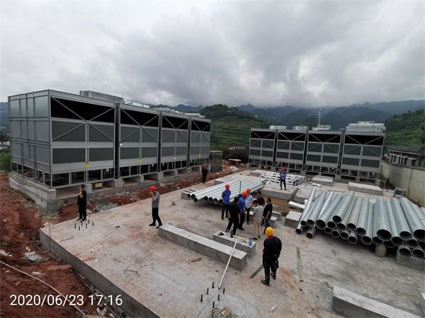 圓形冷卻塔的磁化處理方法,圓形冷卻塔工作原理