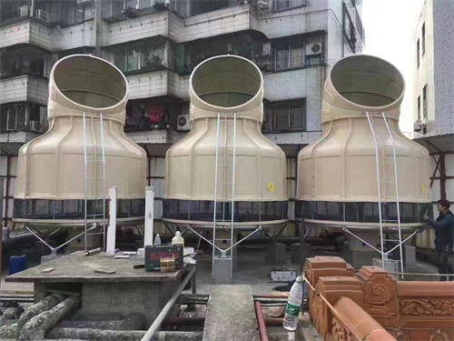 關(guān)于橫流式冷卻塔中出現(xiàn)鐵銹的原因?(開(kāi)式橫流冷卻塔